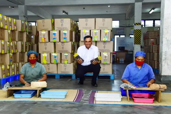 Arjun M Ranga, Managing Director of N Ranga Rao & Sons, owners of Cycle Pure Agarbathi that employs supports the livelihoods of about 25,000 women Arjun M Ranga, Managing Director of N Ranga Rao & Sons, owners of Cycle Pure Agarbathi that employs supports the livelihoods of about 25,000 women