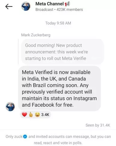 Subscribers will soon be able to get verified on Facebook and Instagram  with Meta Verified