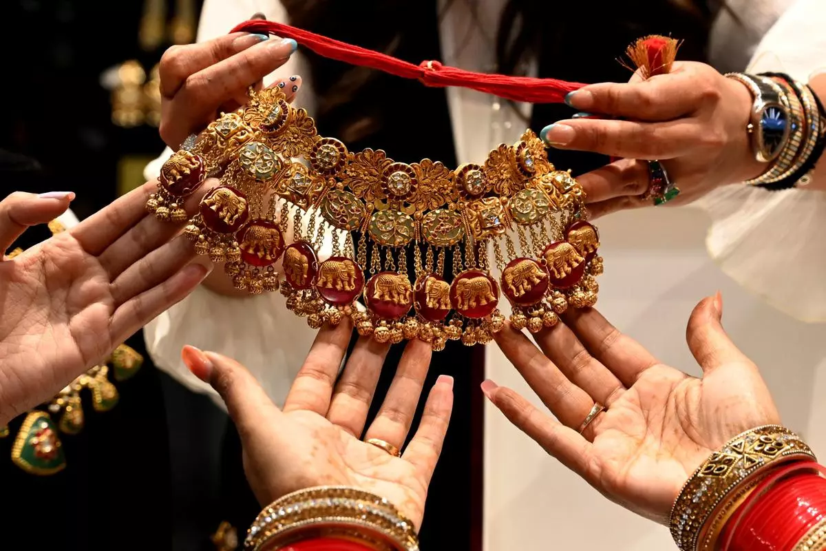 Jewellery demand increased by 17 per cent to 146.2 tonnes
