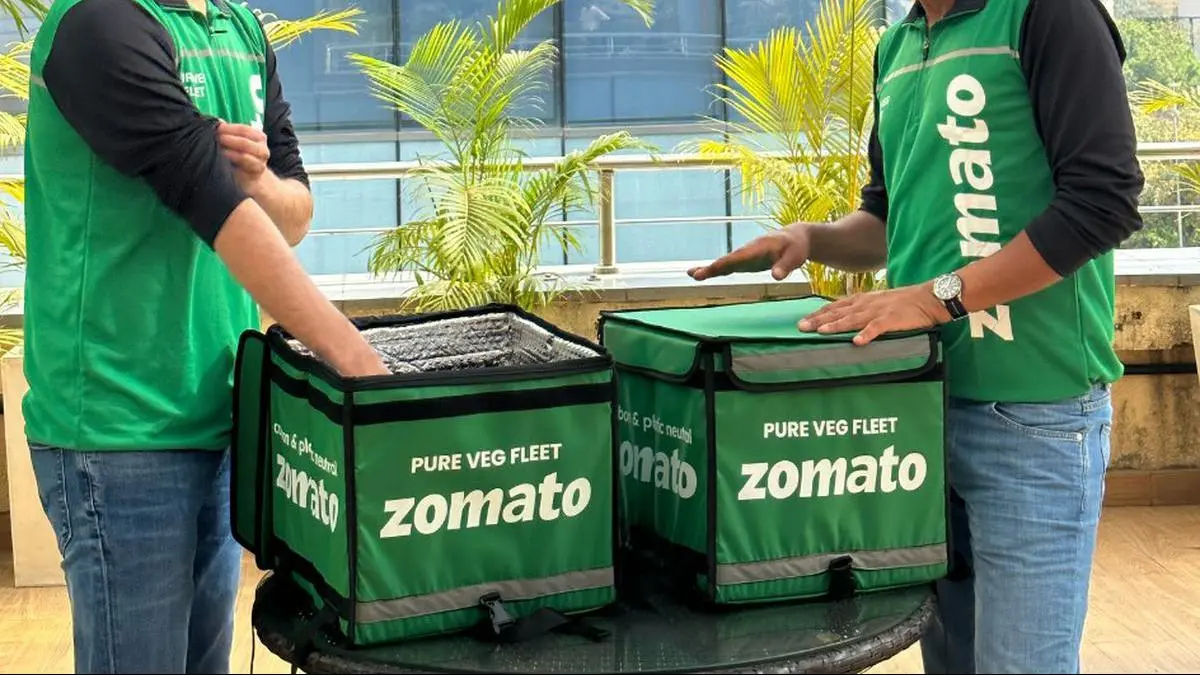 Zomato rolls back green uniform for “pure veg” fleet The Hindu