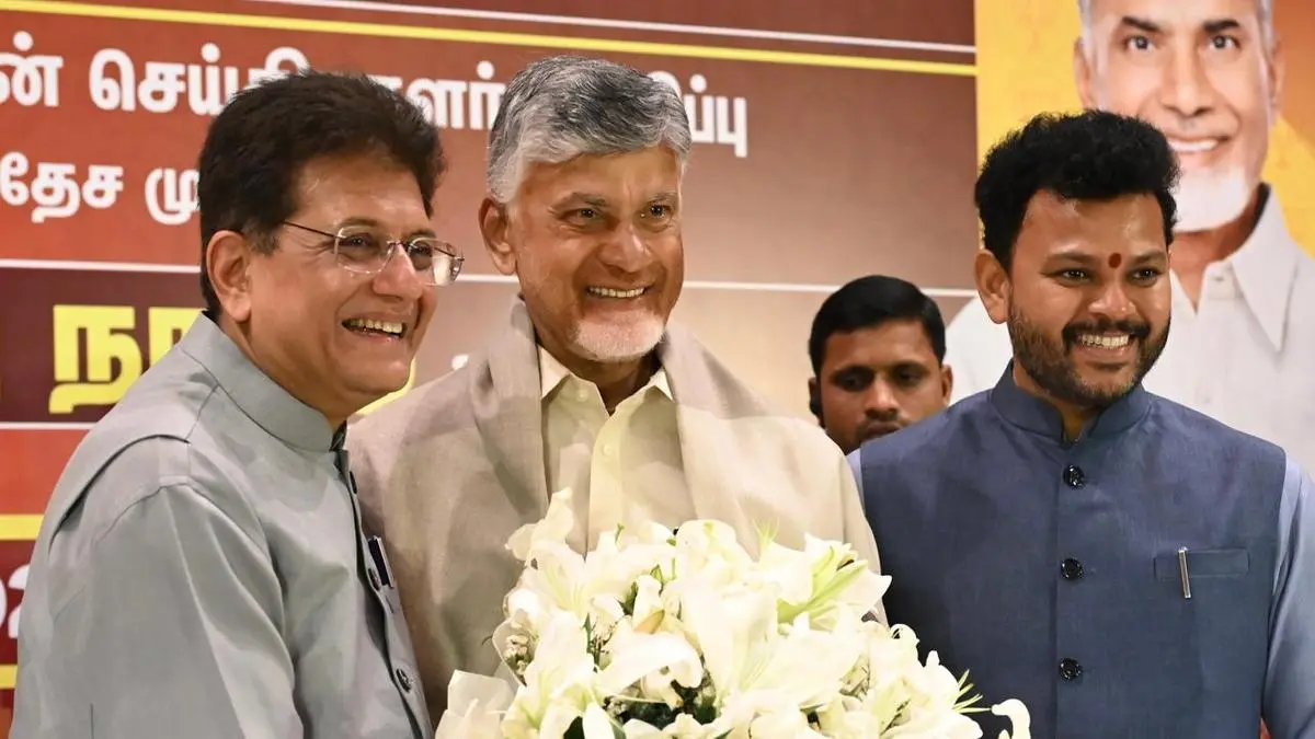 Vote for for double-engine growth, urges AP Chief Minister N Chandrababu Naidu