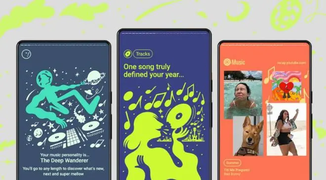 YouTube Music recap feature YouTube Music recap feature
