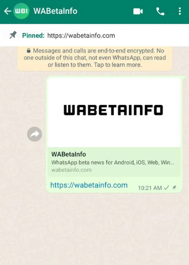 WhatsApp pinned messages feature. WhatsApp pinned messages feature.