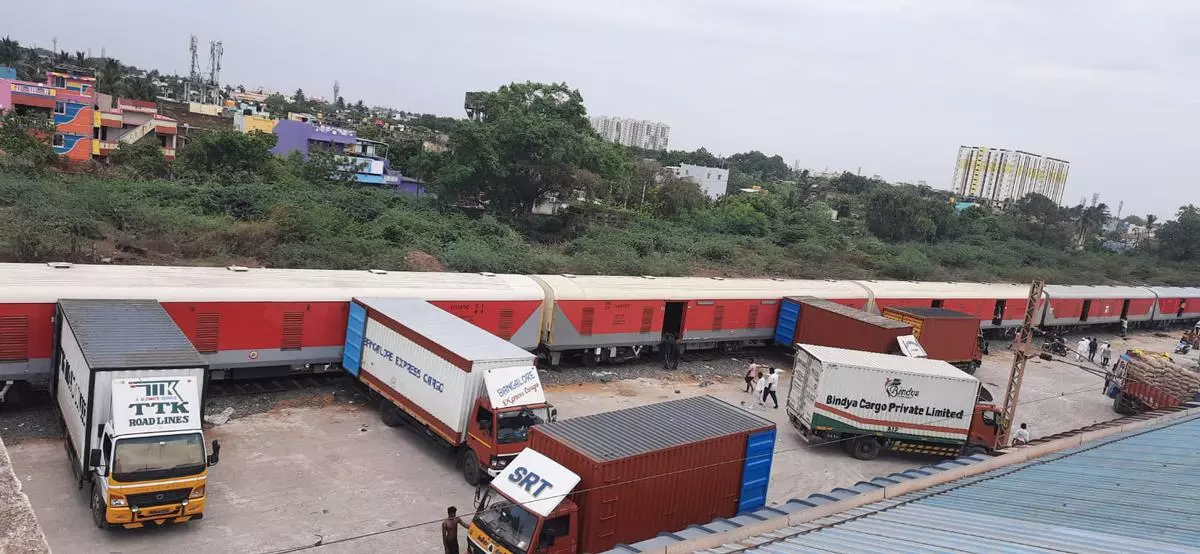 Loading of cargo at Royapuram