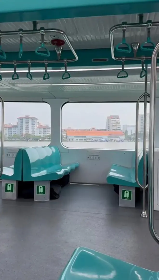 Inside the water metro Inside the water metro