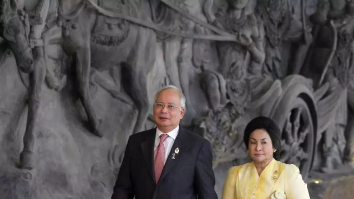 Malaysia's Prime Minister Najib Razak and his wife Rosmah Mansor. (File photo: Reuters)