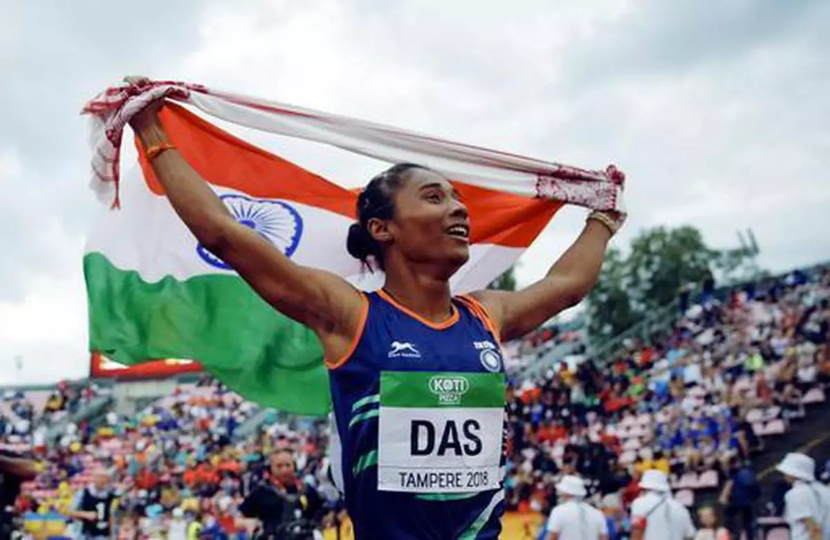 Hima Das becomes first Indian woman to win gold in world junior