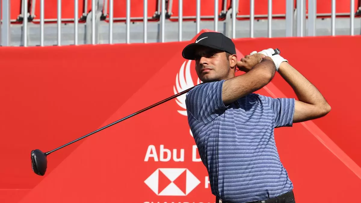 SHARMA, Shubhankar during 80°DS Automobiles Italian Open Golf Match, Marco  Simone GC, 5 May 2023 (Photo by AllShotLive/Sipa USA) Credit: Sipa US/Alamy  Live News Stock Photo - Alamy