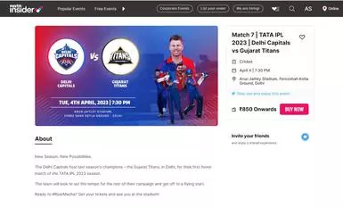 TATA IPL 2023 - Gujarat Titans: Sign up for early access to tickets for Home  Games