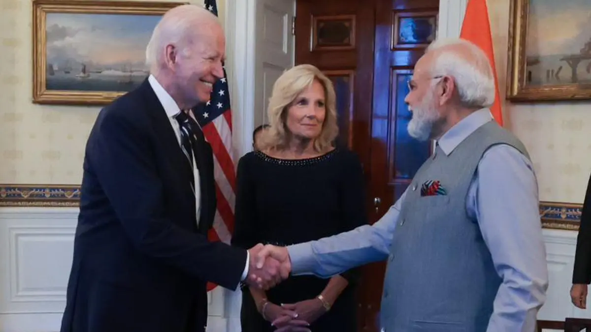 PM Modi exchanged gifts with US President Biden
