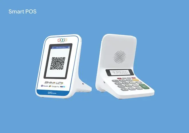 One of Zoho's new POS devices One of Zoho's new POS devices