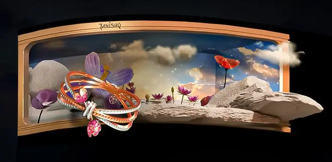 Tanishq’s season of bloom collection — Live a Dream at Bandstand Promenade, Mumbai Tanishq’s season of bloom collection — Live a Dream at Bandstand Promenade, Mumbai
