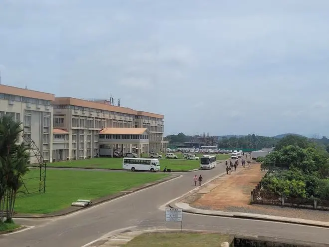 Kitex, one of the largest garment factories in the country is girdled with dense plantation Kitex, one of the largest garment factories in the country is girdled with dense plantation