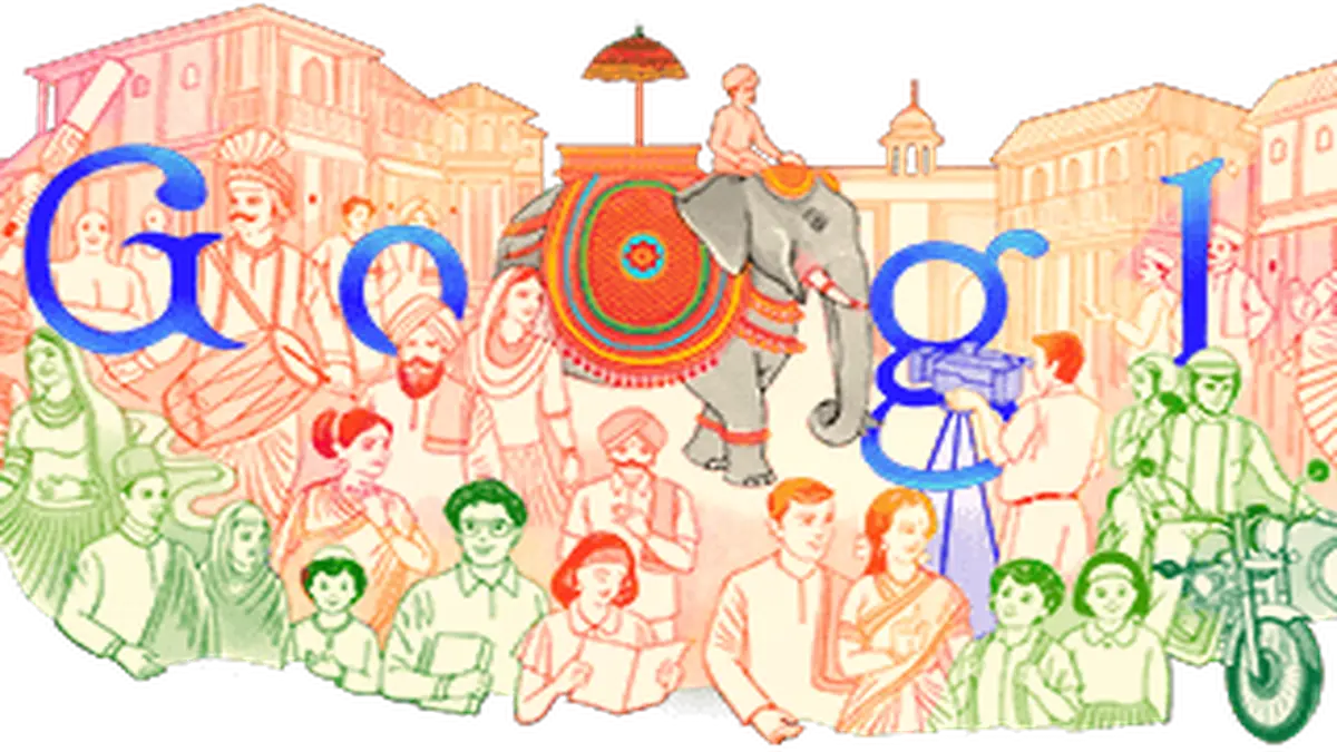 Google celebrates India’s colourful heritage in Republic Day doodle