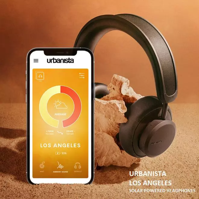 The Los Angeles headphones pair with the bare-bones Urbanista app as well  