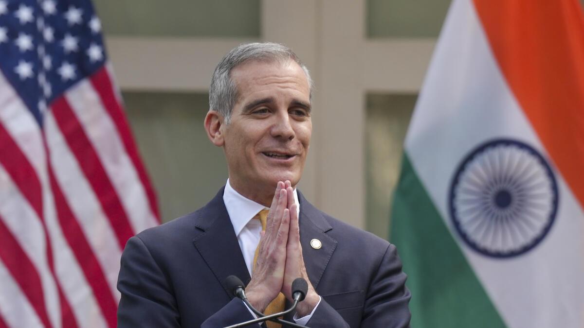 Increased demand of Indians to come to America isn’t a problem, but an opportunity: Garcetti