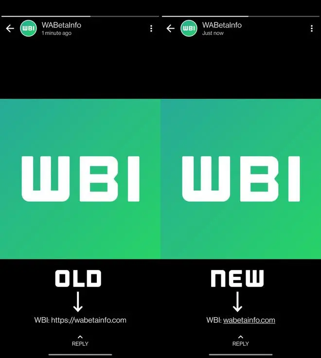 WhatsApp link detection feature WhatsApp link detection feature