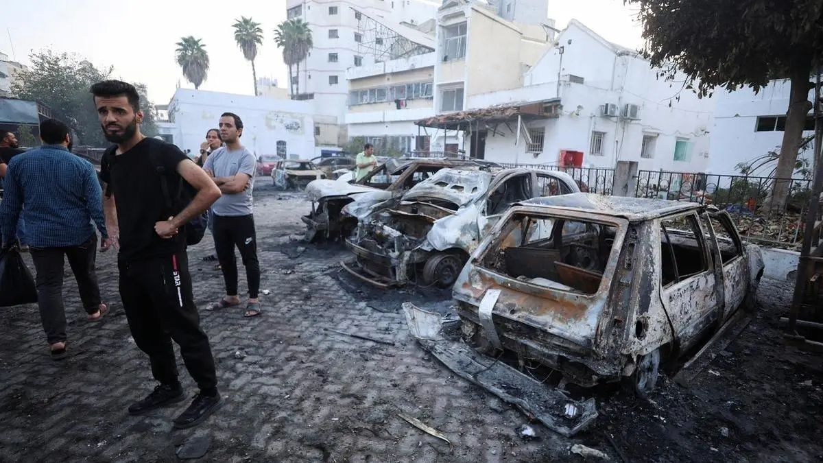 Israel-Hamas war: Gaza hospital attack draws international condemnation