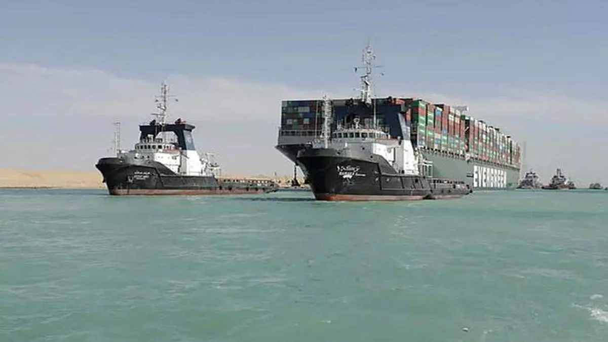 Suez Canal Reopens After Stuck Cargo Ship Is Freed - The Hindu BusinessLine