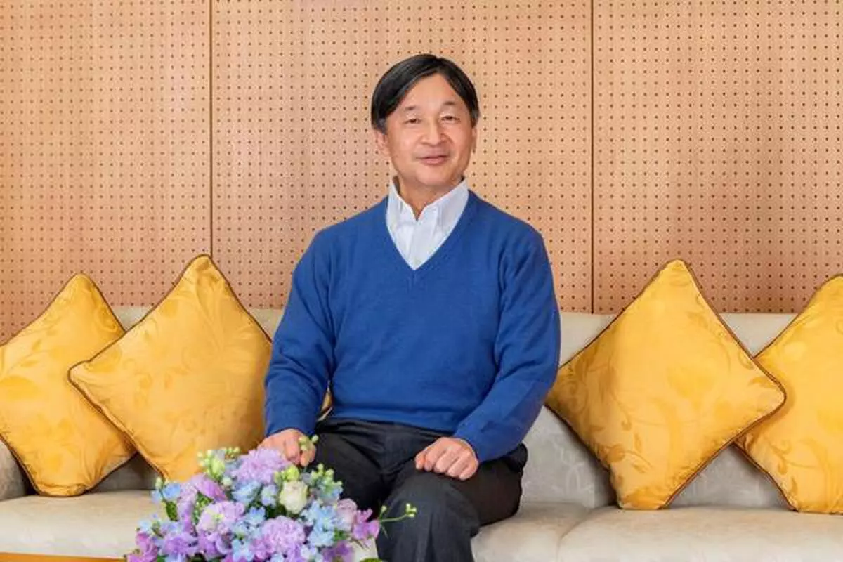 Japan's Emperor Naruhito poses for a photograph at Akasaka Palace in Tokyo, Japan, ahead of the Emperor's 61st birthday on February 23, 2021, in this handout photo taken on February 2, 2021 and released by Imperial Household Agency of Japan
