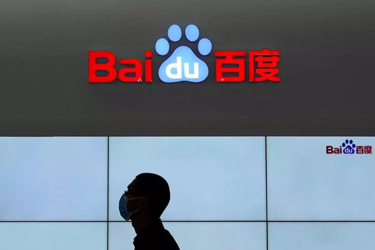FILE PHOTO: Baidu, which operated China’s largest search engine, is transitioning to artificial intelligence and self-driving cars after its core advertising revenue shrank in the mobile era