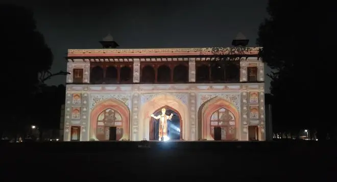 The new sound and light show at the Red Fort The new sound and light show at the Red Fort