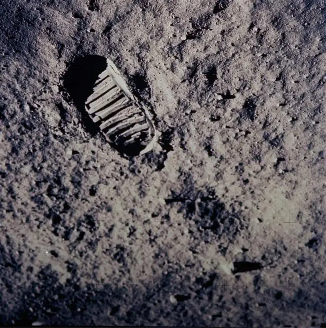 In this July 20, 1969 file photo, a footprint left by one of the astronauts of the Apollo 11 mission shows soft, powdery surface of the moon. REUTERS In this July 20, 1969 file photo, a footprint left by one of the astronauts of the Apollo 11 mission shows soft, powdery surface of the moon. REUTERS
