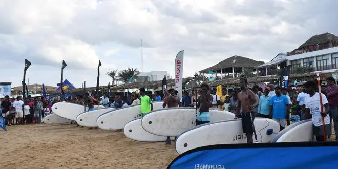 The organisers expect over 80 participants for the surfing competition (B Velankanni Raj/THEHINDU) The organisers expect over 80 participants for the surfing competition (B Velankanni Raj/THEHINDU)