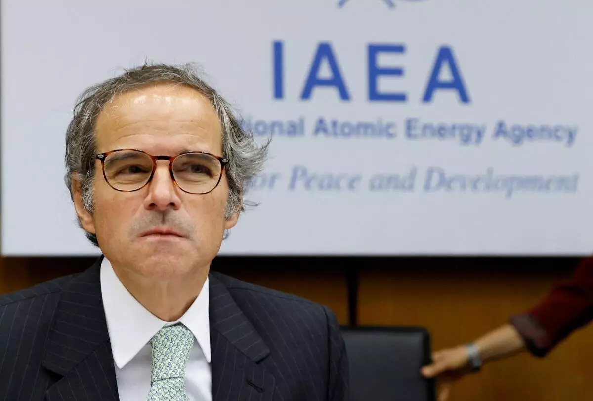 Rafael Grossi, Director General of the International Atomic Energy Agency (REUTERS)