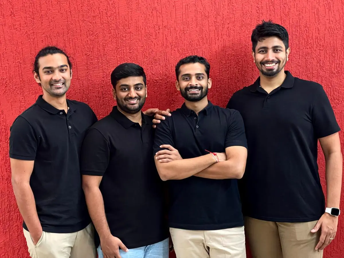 Suite 42 founders (Left to Right) Chetan, Rama Krishna, Rahul and Shriram
