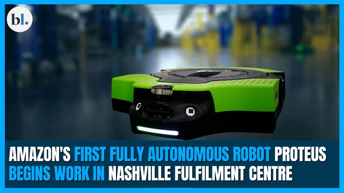 Amazon Launches Proteus: Its First Fully Autonomous Robot at Nashville Fulfillment Center