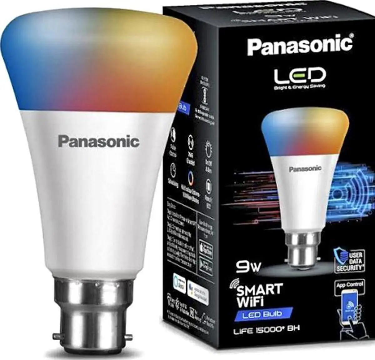 Panasonic smart wifi led outlet bulb