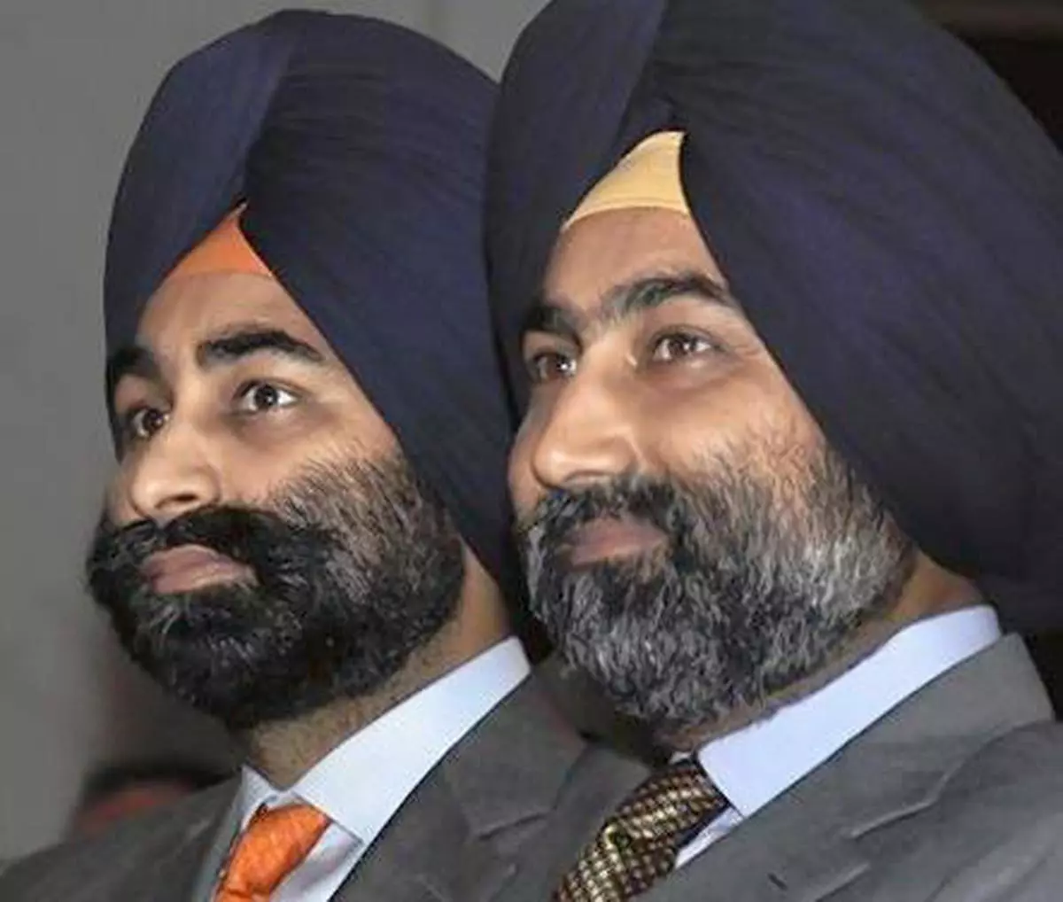 Malvinder Mohan Singh (right) and Shivinder Mohan Singh