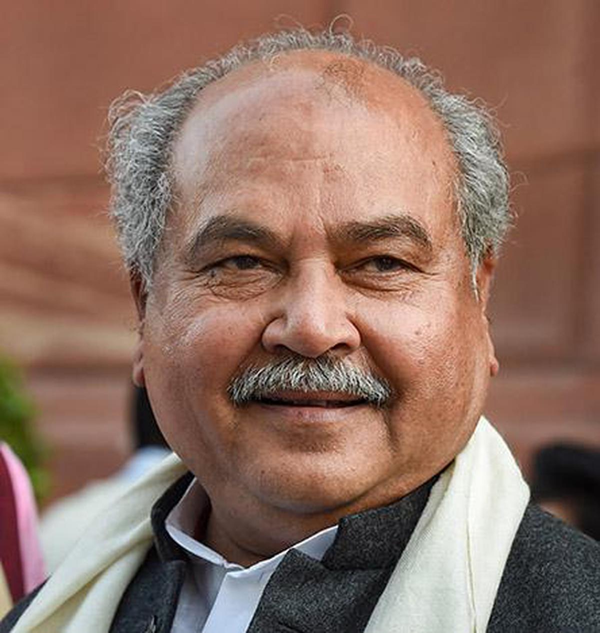 New Delhi: Union Minister of Agriculture and Farmers Welfare Narendra Singh Tomar (PTI Photo/Manvender Vashist) 
