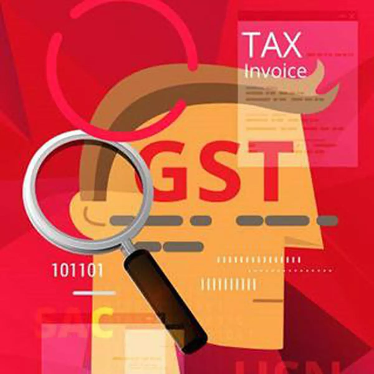 Government Tax - GST Compliance  - Illustration as EPS 10 File