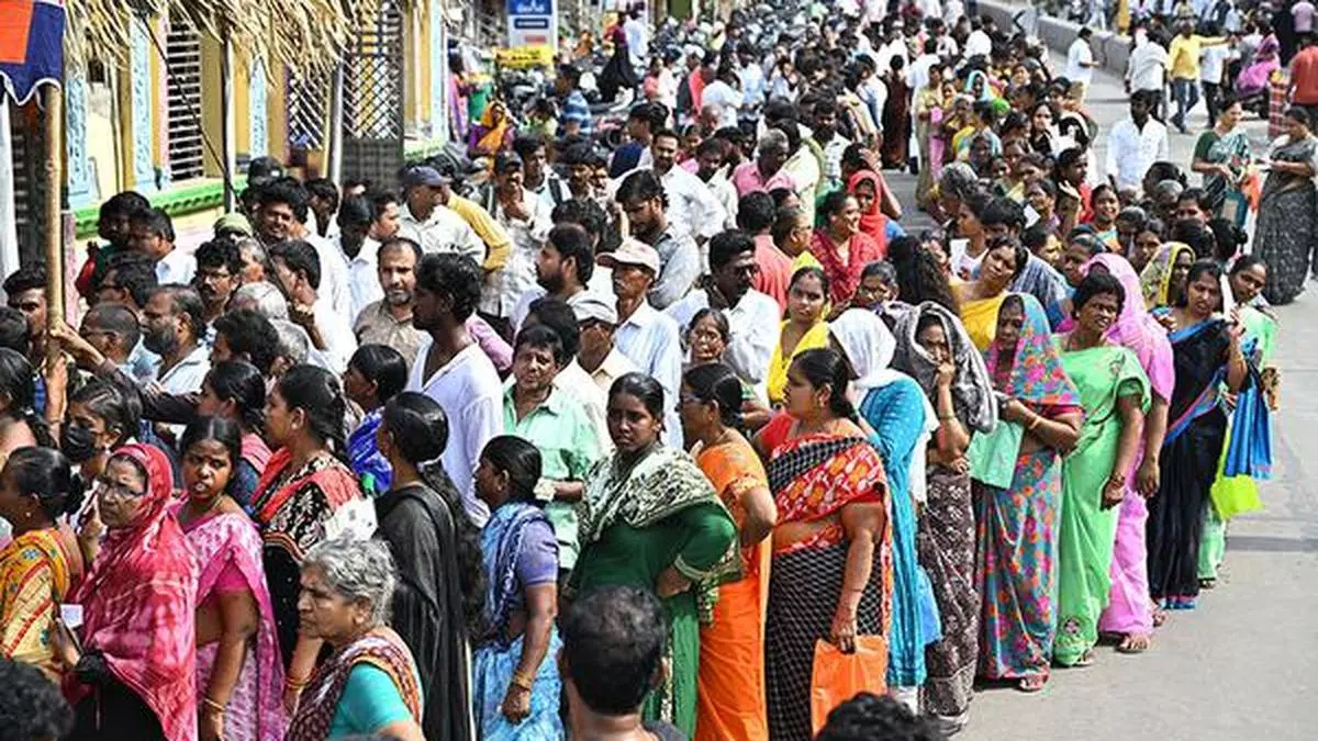 Andhra Pradesh registers 78.36% polling till midnight, EC yet to announce final turnout - BusinessLine