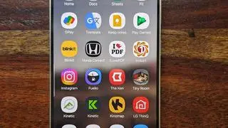 CHARGED UP. The Samsung Galaxy S24 boasts a 4,000mAh battery, which keeps the phone on for a whole functional day CHARGED UP. The Samsung Galaxy S24 boasts a 4,000mAh battery, which keeps the phone on for a whole functional day